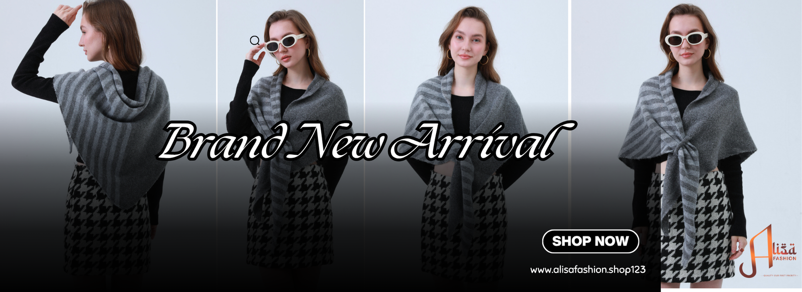 gray and black bold modern new arrival fashion promo banner (1)