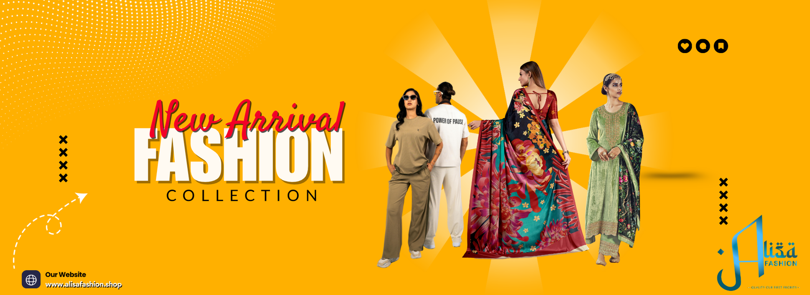 yellow and white modern fashion collection design (1)